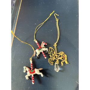 Carousel Christmas Ornaments